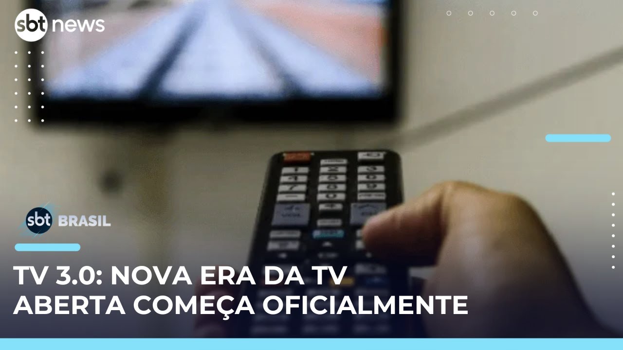 Lula assina decreto e lança TV 3.0: a nova era da TV aberta e gratuita no Brasil | #SBTBrasil