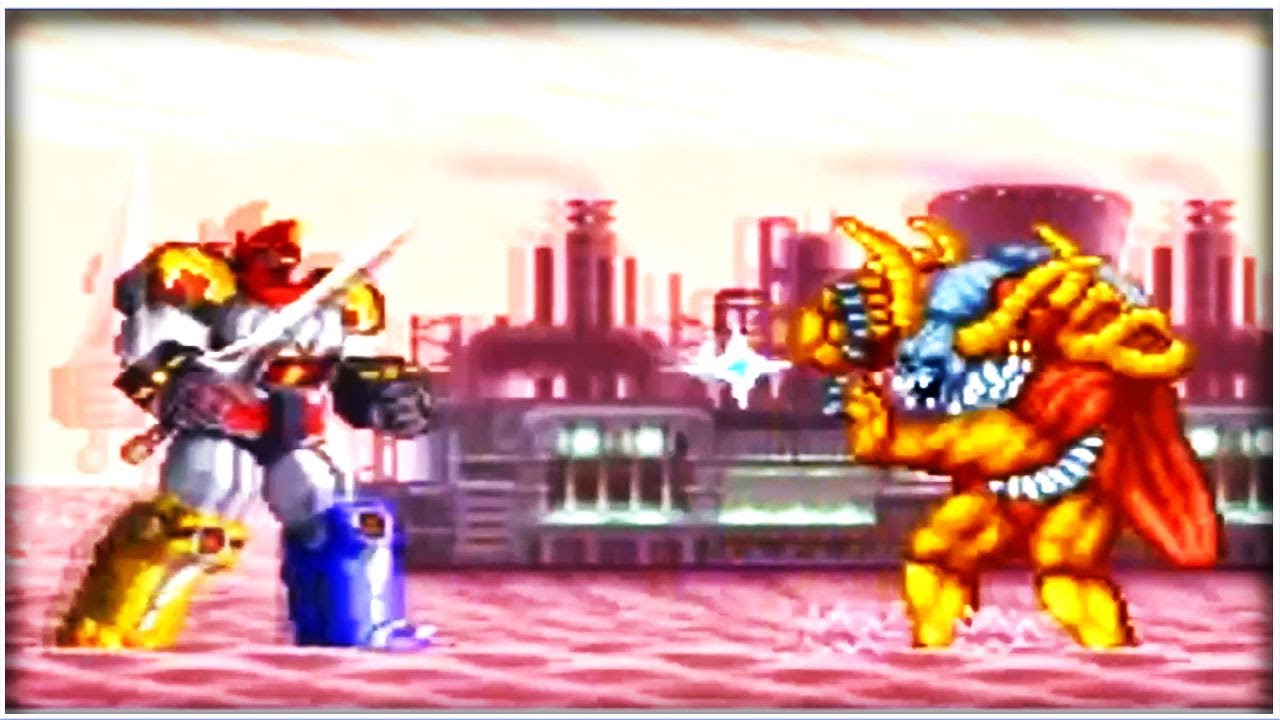 Mighty Morphin Power Rangers - All Bosses (Snes)