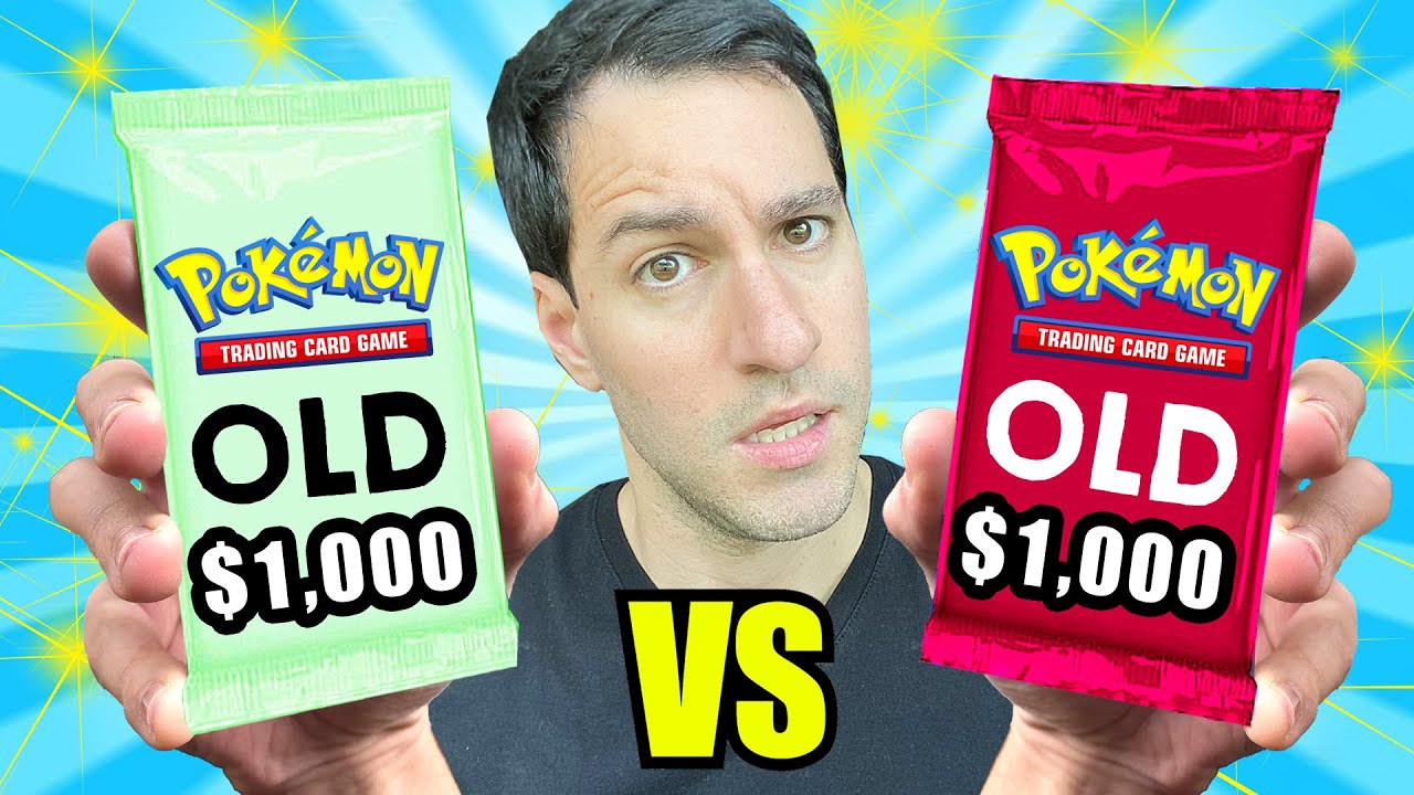 Наборы Heavy Vintage Pokemon за 1000 долларов против наборов Heavy Vintage Pokemon за 1000 долларов!