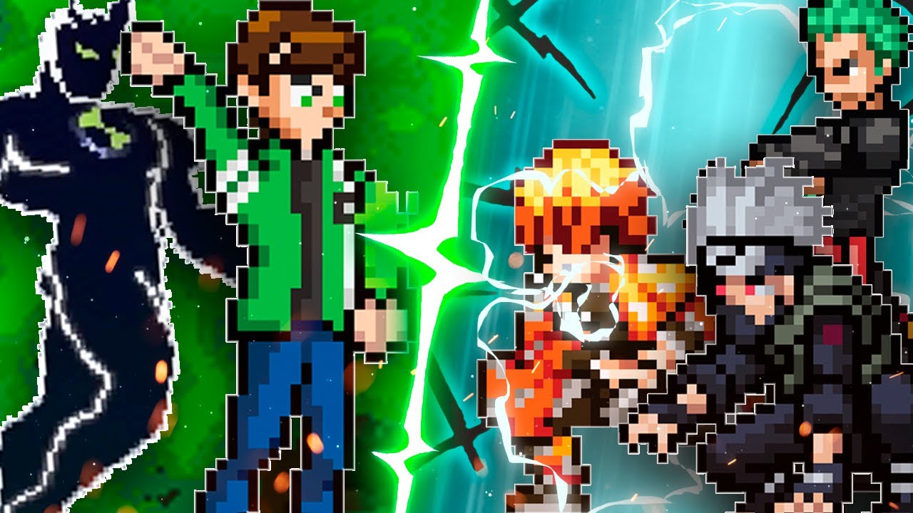 COLOQUEI O BEN 10 NO MODO SURVIVAL DO MUGEN !! SERÁ QUE ELE CONSEGUIU GANHAR DE TODOS?? (ABSURDO)