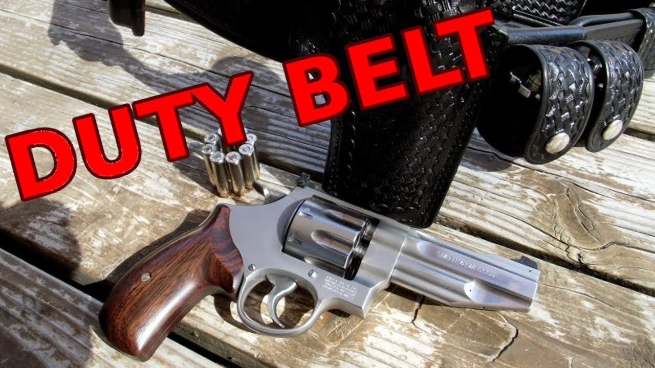 DUTY BELT for REVOLVERS