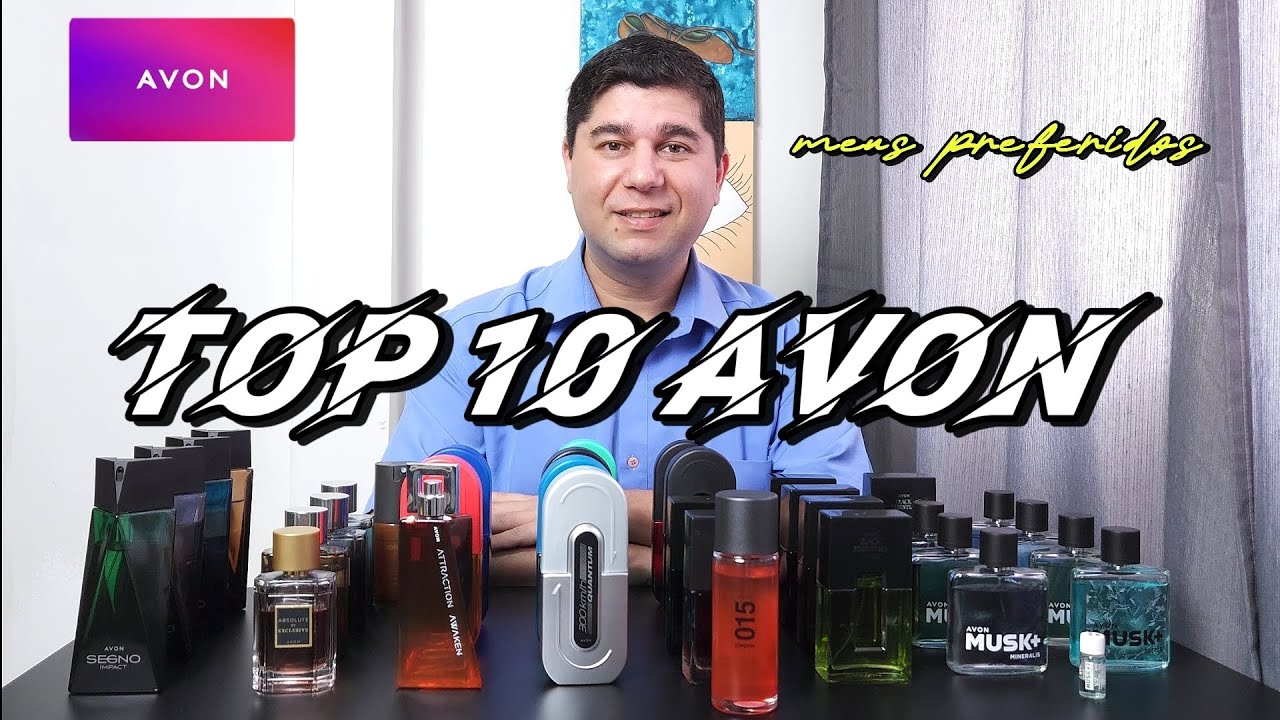 Top 10 Avon - Perfumes Masculinos ( Meus Favoritos )