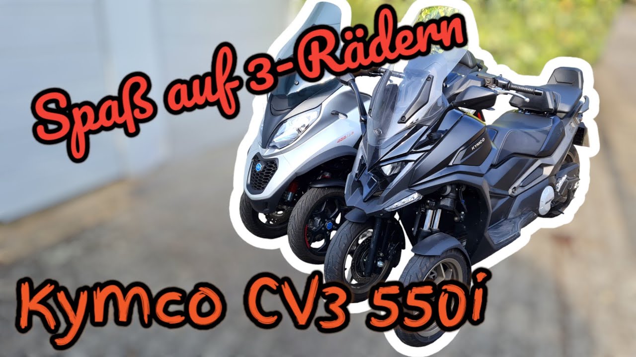 KYMCO CV3 550i - Meine Erfahrung nach 3 Tagen (Beschleunigung, Geschwindigkeit und vieles mehr)