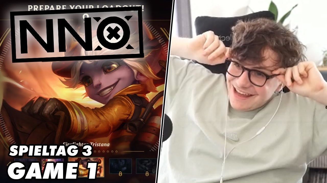 Ich habe ALLE von NNO verwirrt damit ich TRISTANA SUPPORT bekomme! | NNOLD Spieltag 3 | Game 1