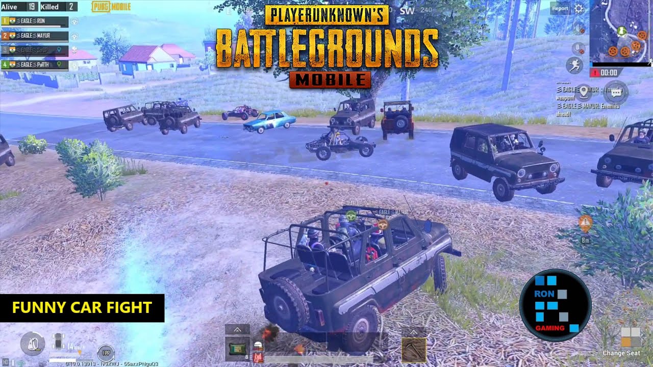 PUBG MOBILE | FUNNY MELEE WEAPON & CAR FIGHT MATCH (OLD RECORDING)
