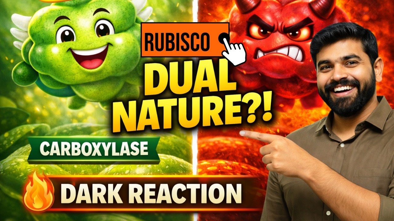 DARK REACTION EXPOSED 🌿 | Rubisco’s Dual Nature Explained in 10 Minutes | NEET 2026