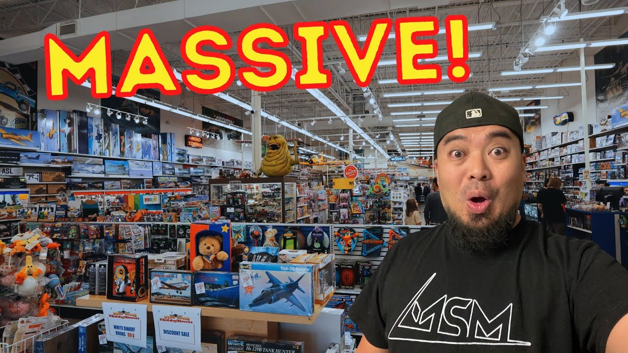 ЭТОТ ХОББИ-МАГАЗИН В 4 РАЗА БОЛЬШЕ, ЧЕМ Я ПОМНЮ! | Hobbytown Arlington Wild Bills