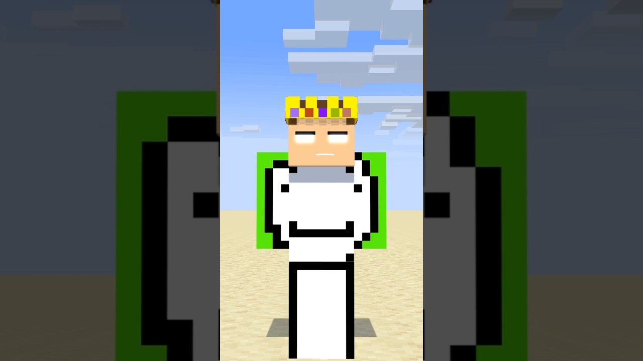 Dream-Brine Breaks Bedrock the Fastest #minecraft #shorts #herobrine