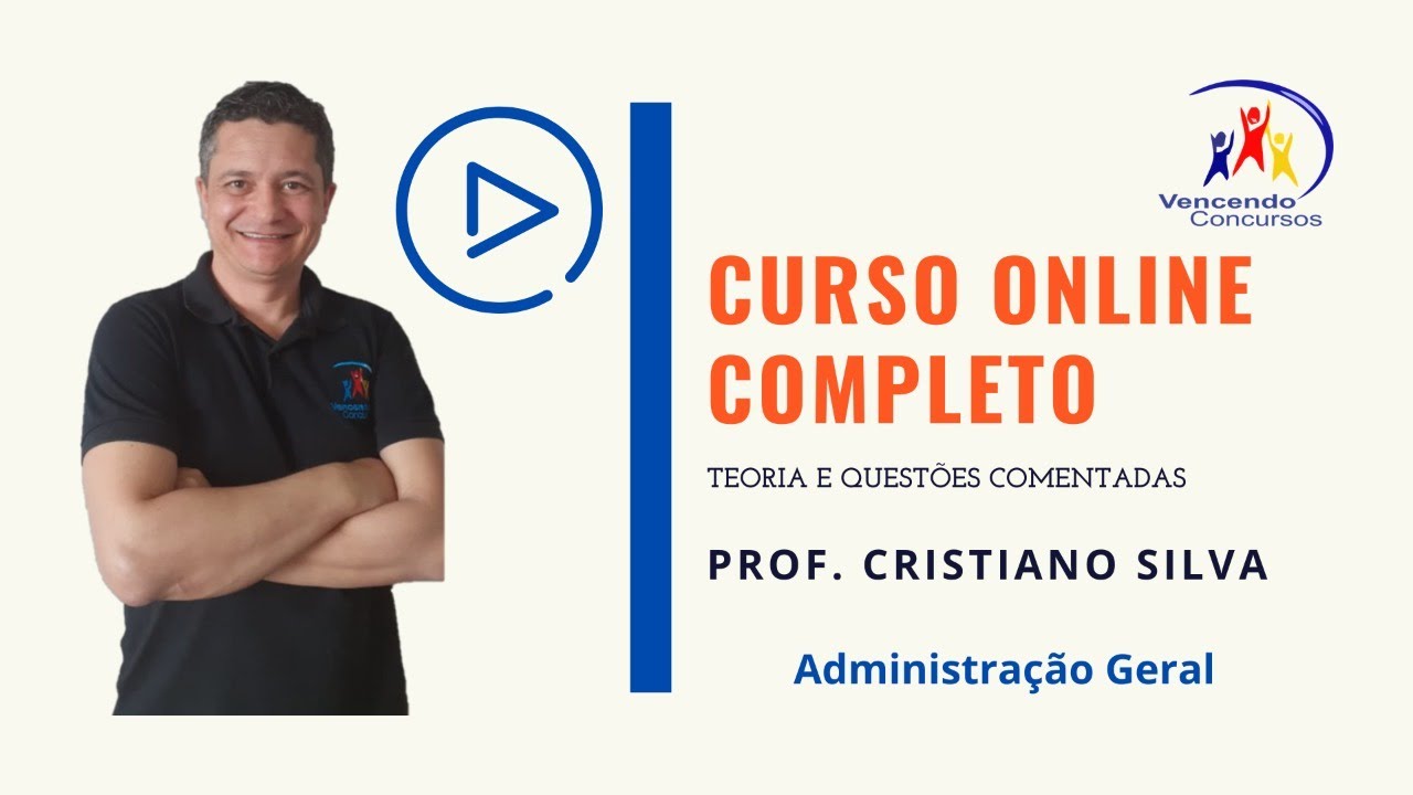 Concurso P&uacute;blico - Administra&ccedil;&atilde;o Geral - Teoria Cient&iacute;fica - Prof. Cristiano Silva