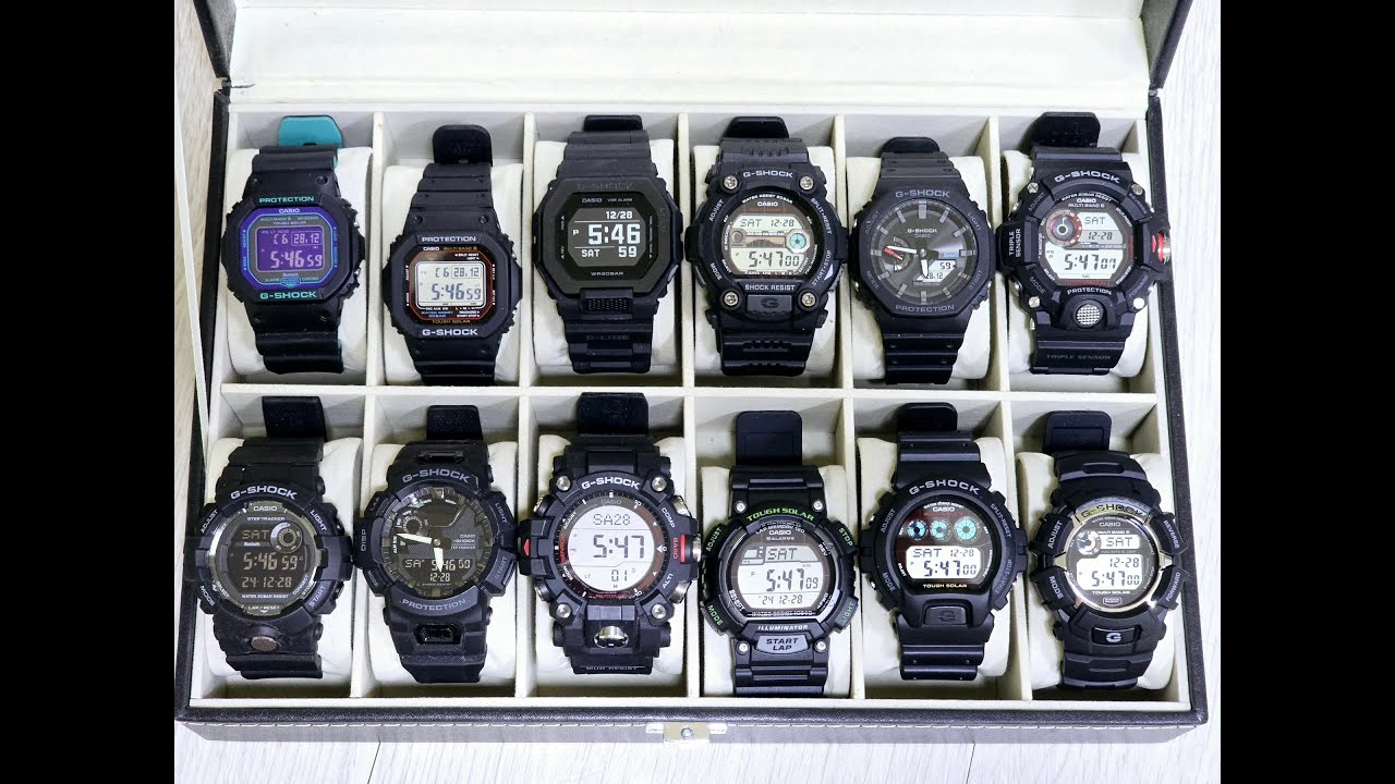 Моя коллекция Casio G-SHOCK и PRO TREK