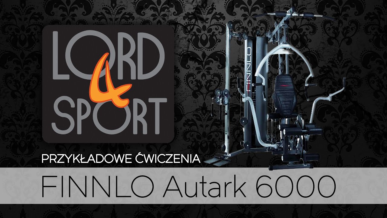 LORD4SPORT - Atlas FINNLO Autark 6000 - Przykładowe ćwiczenia na atlasie
