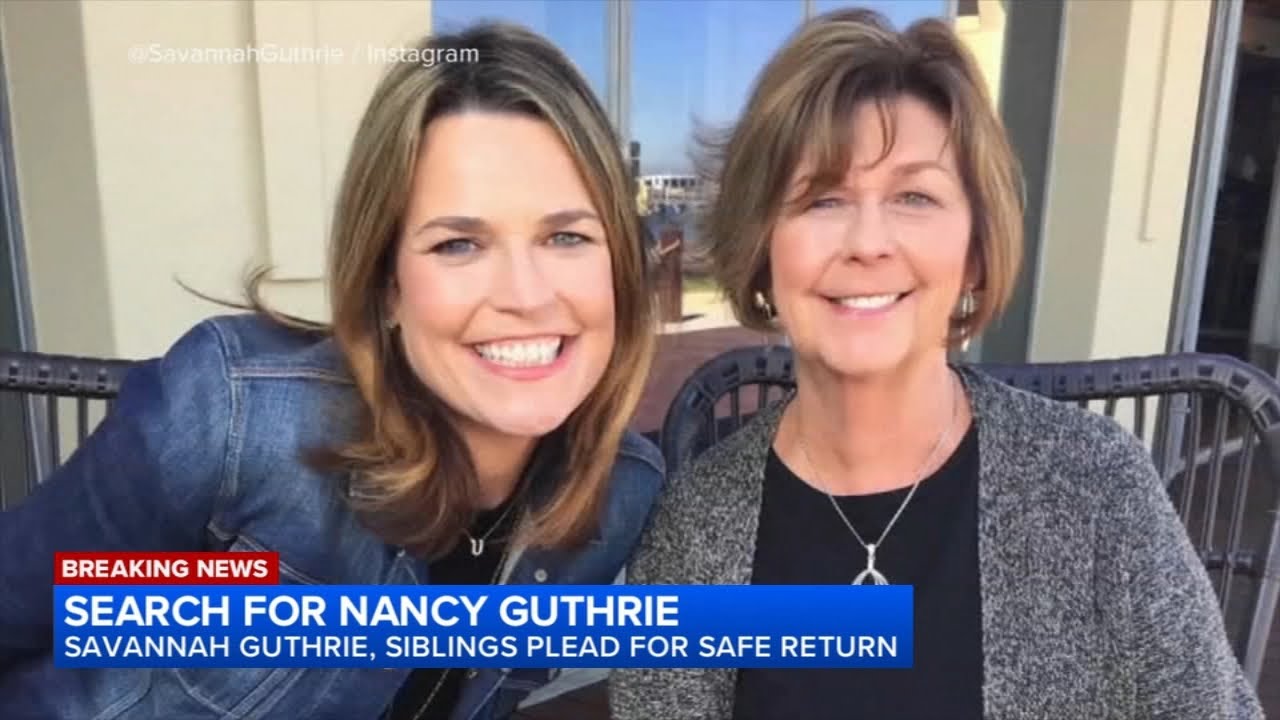 BREAKING UPDATE: Savannah Guthrie and her siblings plead for mother's safe return