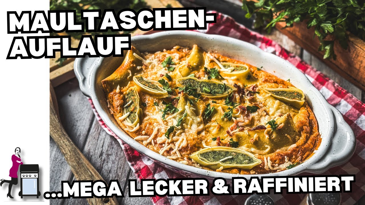 Maultaschen Auflauf | Die Frau am Grill