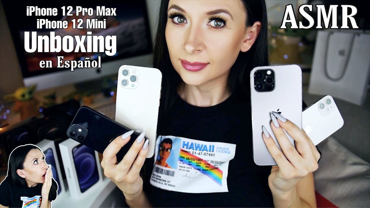 🇪🇸 iPhone 12 Pro Max & iPhone 12 Mini Unboxing *ASMR (en Espanol)