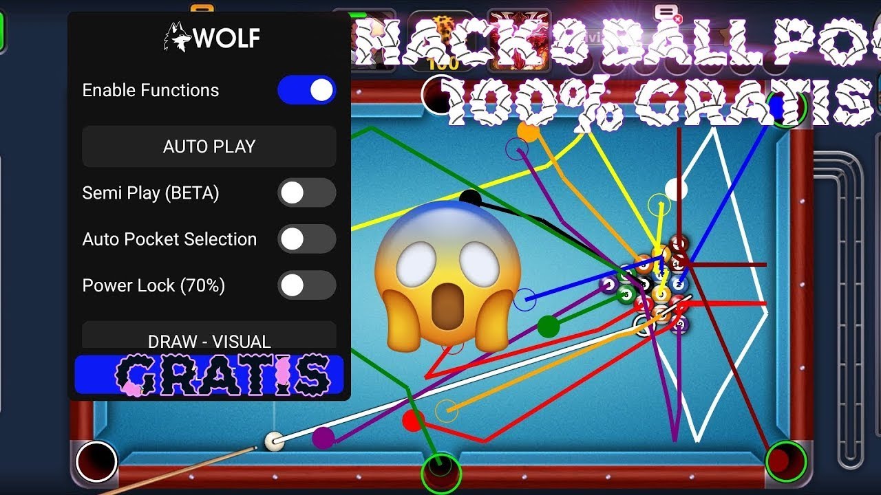 УСТАНОВИТЕ WOLF MENU LONG LINES БЕСПЛАТНО! Январь 2026 Mod 8 BALL POOL Long Lines | Прямая ссылка