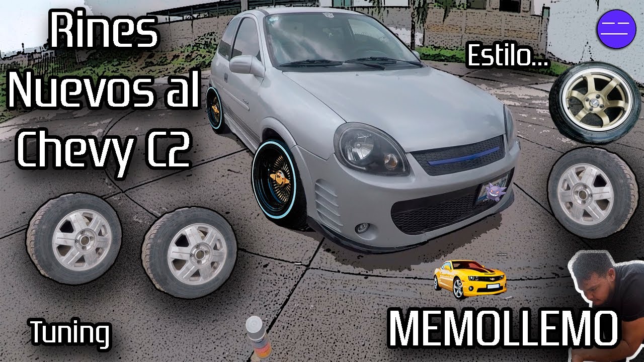 Rines Estilo Rota al Chevy C2 | Cambio Por Completo 😲 |