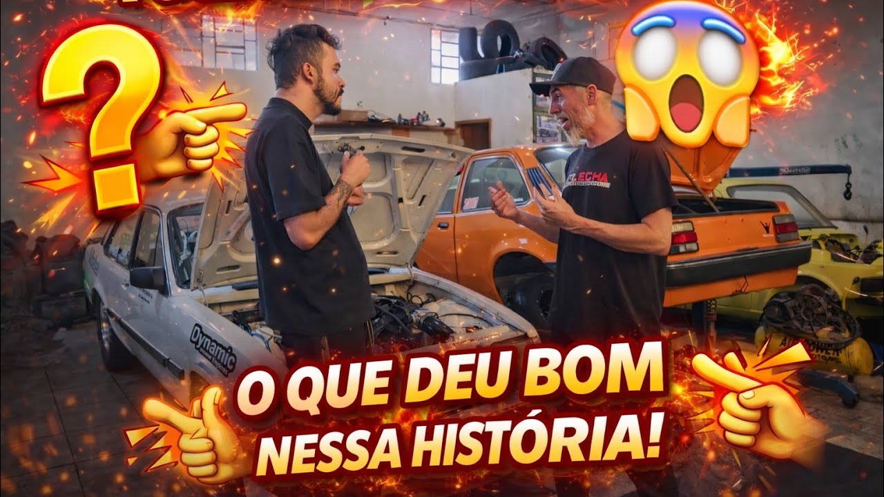 CHEVETTE com MOTOR AUDI 20V 😱