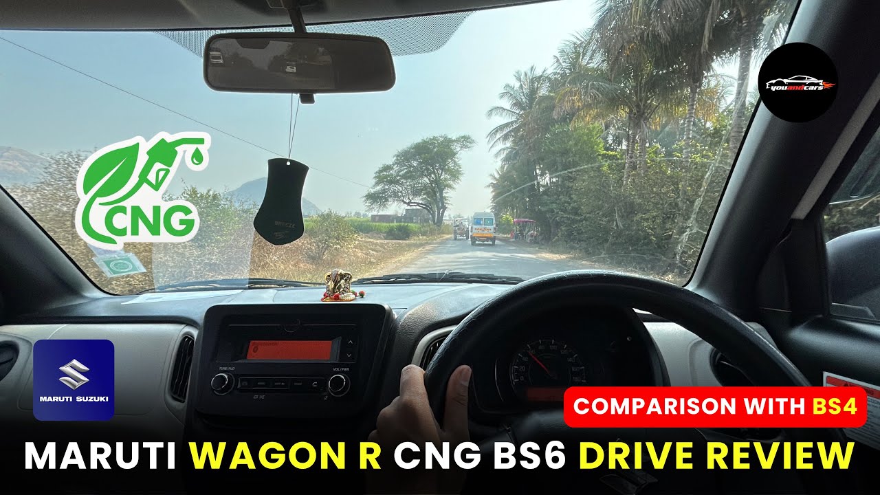 WagonR CNG B6 Drive Review 🚗 | BS4 vs BS6 Engine Comparison 🔥 Mileage, Pickup & Performance Truth!