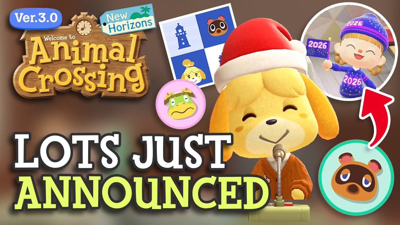 Even MORE Just Announced for Animal Crossing in 2026!!