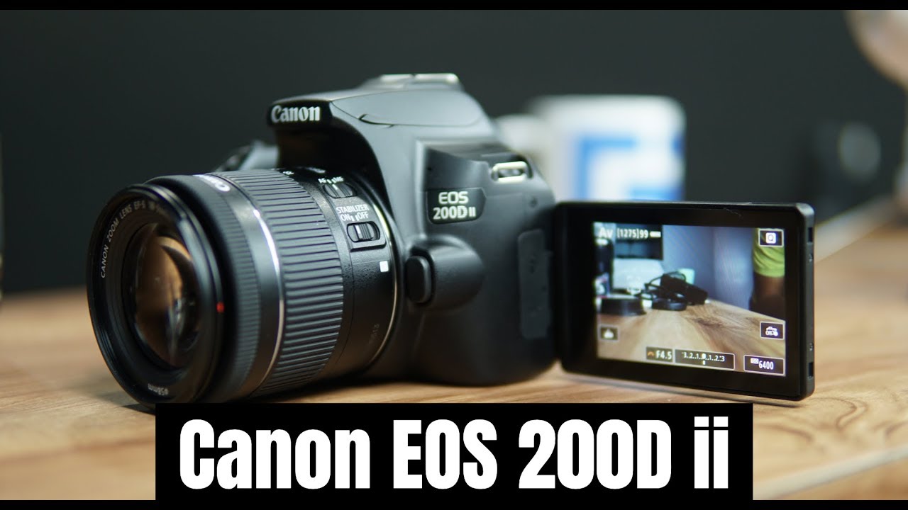 Canon EOS 200D Mark ii Unboxing, Camera Overview and Features, Lenses