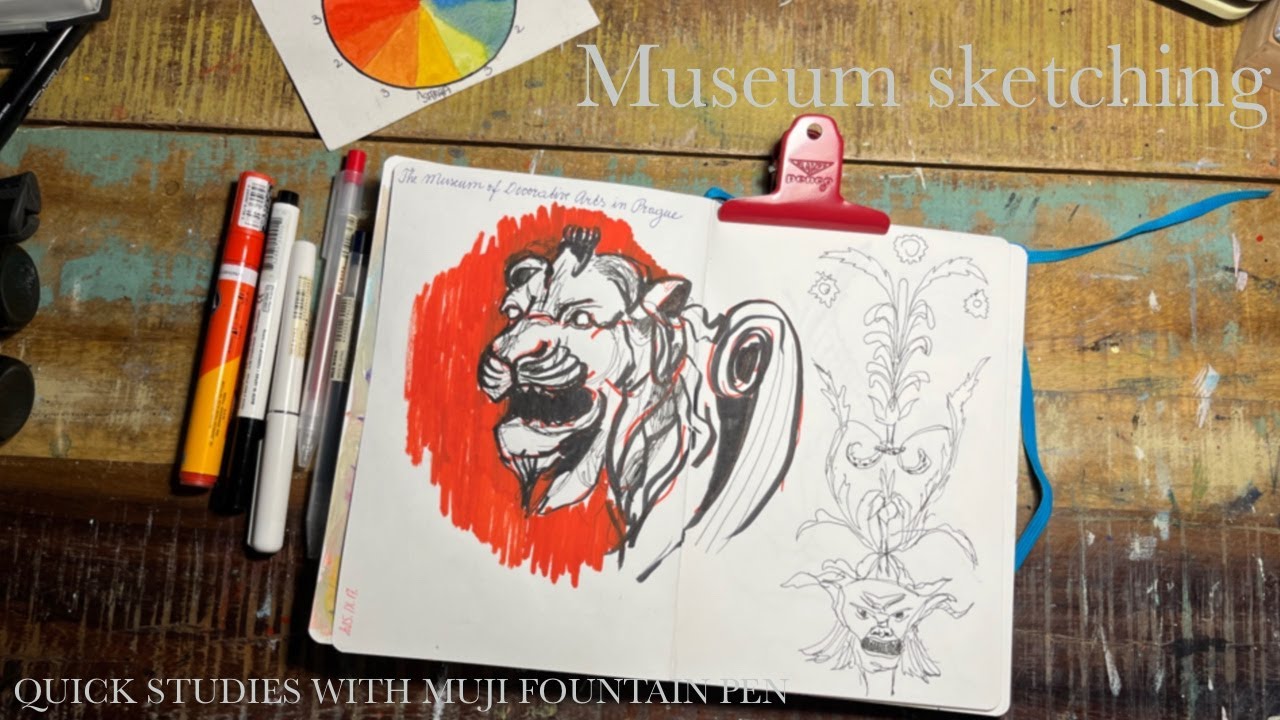 How to Sketch in Museums Without Feeling Awkward