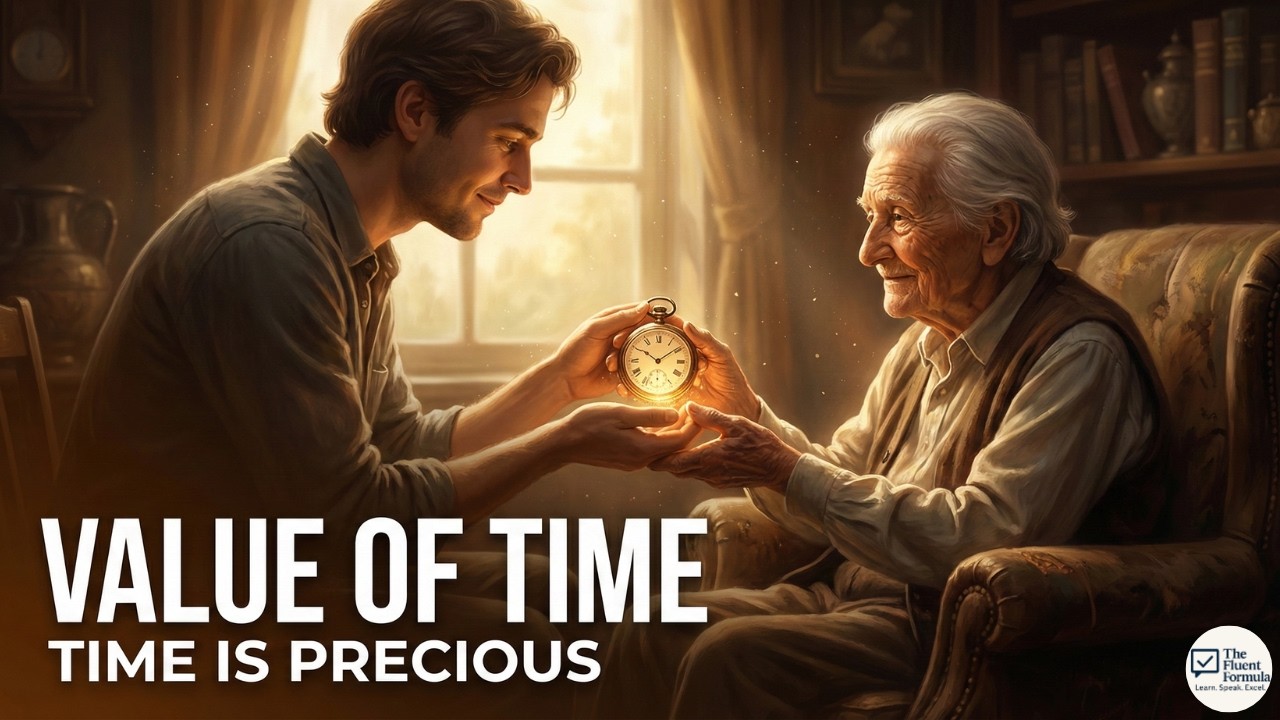 The Value of Time | A Life-Changing Story to Improve English Fluency