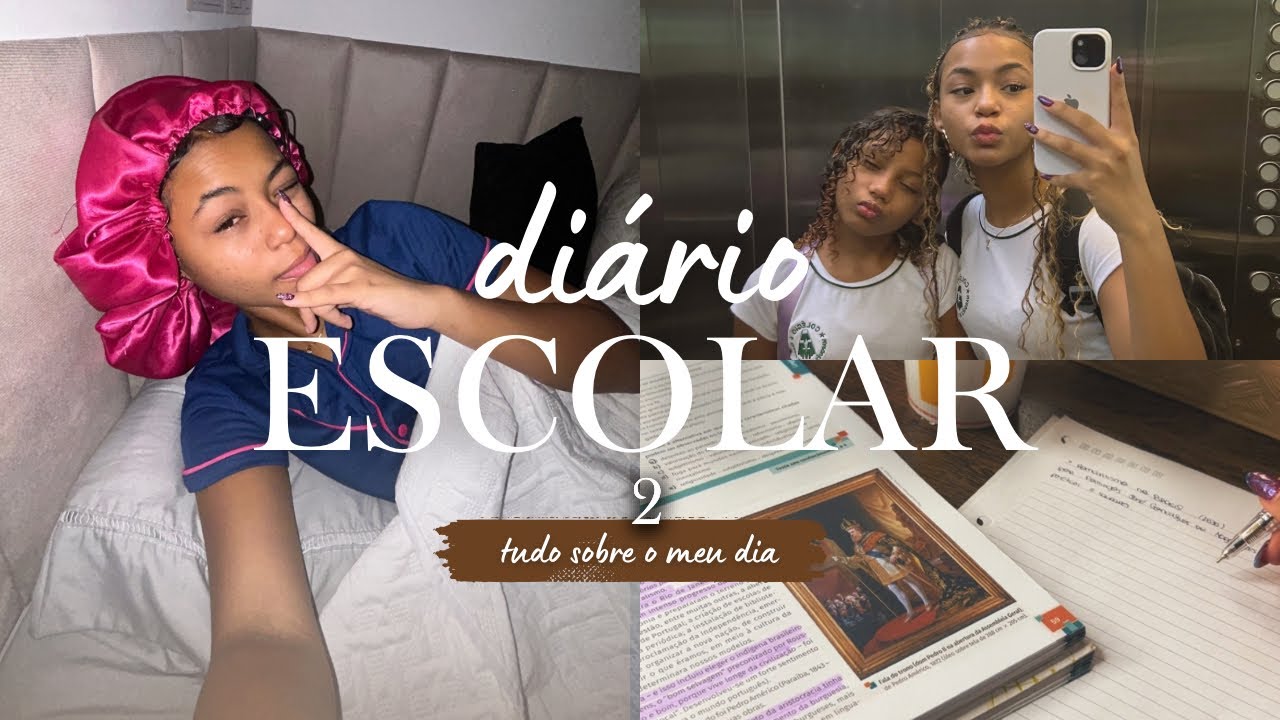 VLOG DA MANH&Atilde; + TAREFAS 🏫💗 DI&Aacute;RIO ESCOLAR 2 | Bia Amaral