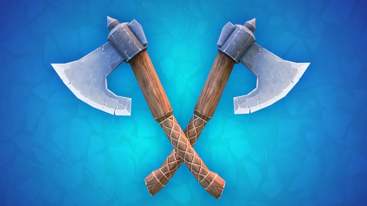 Texture Painting a Stylized Low Poly Ax in Blender - Exercise Notes