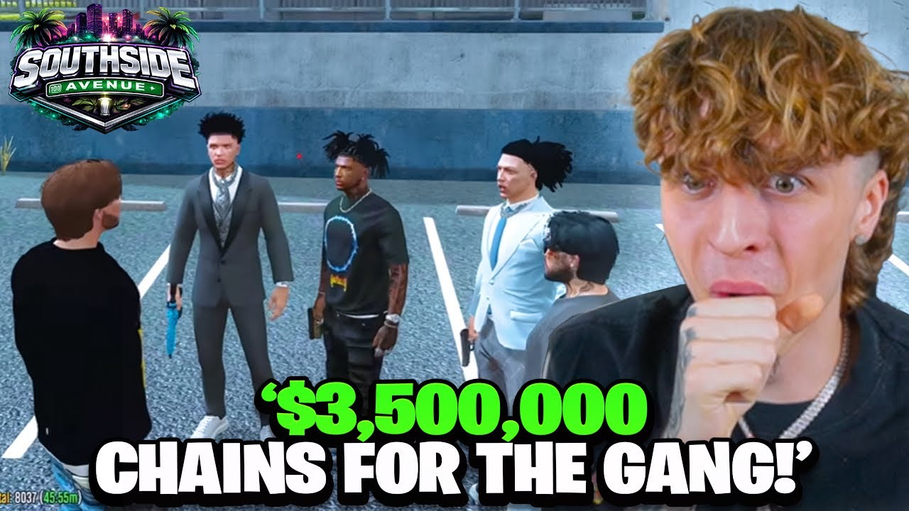 Shvfty Buys His Whole Gang $3,500,000 Chains In GTA RP!