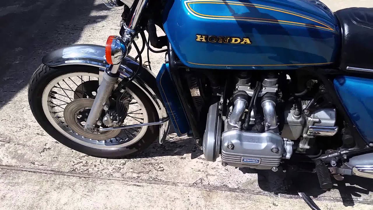 1975 Honda GL 1000 Start up