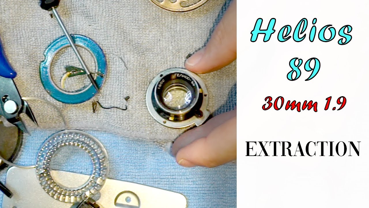 Helios 89 30mm 1.9 - Extraction depuis Fed Mikron