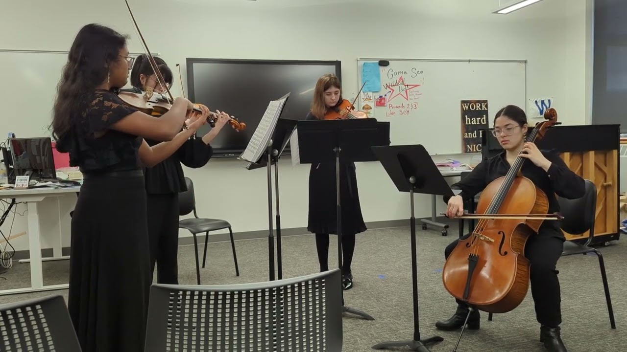 Death and the Maiden, Quartett No. 6, Franz Schubert, as performed @ 2026 Solo and Ensemble contest 