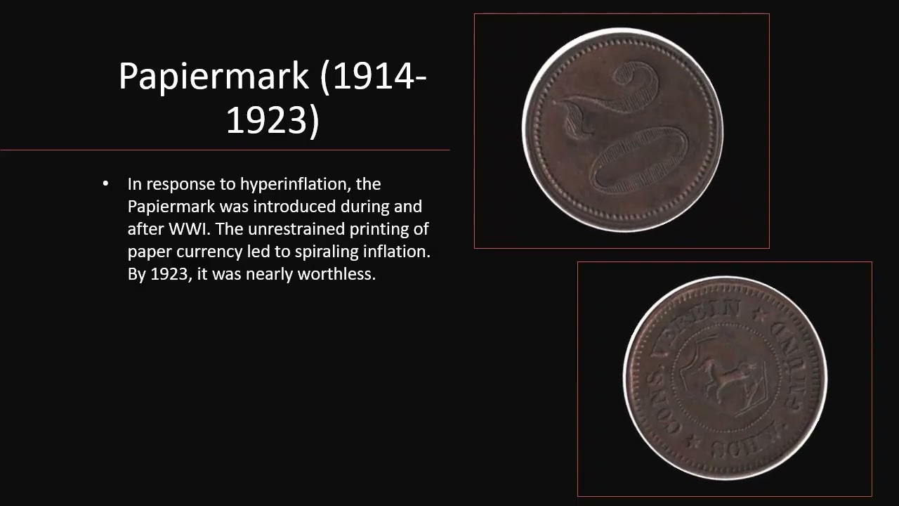 Germany Currency History 1873 1948