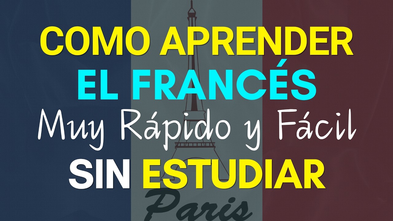 ✨ Escucha ESTO Y Tu Cerebro PODRÁ ENTENDER el FRANCÉS MUY RAPIDO Y FACIL ✅ APRENDER FRANCÉS RÁPIDO🧠
