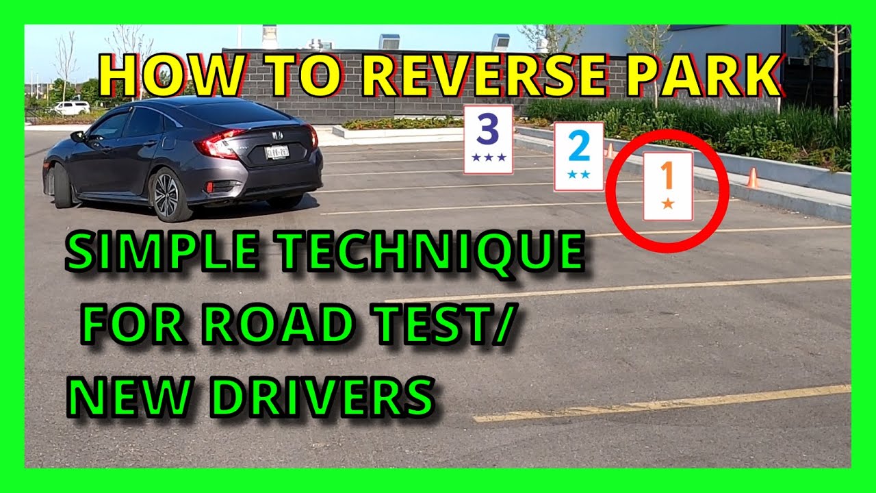 REVERSE PARKING SIMPLE TECHNIQUE