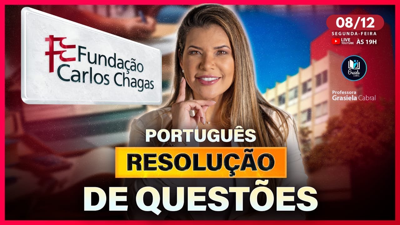 LIVE #323 - PORTUGUÊS FCC - ASSUNTOS ESSENCIAIS - RESOLUÇÃO DE QUESTÕES