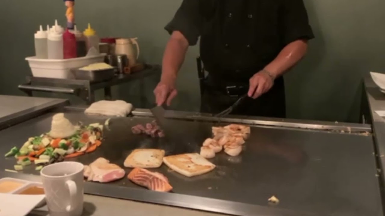 【波士顿日食记】第八期：好奇美国铁板烧餐厅的绝活？
