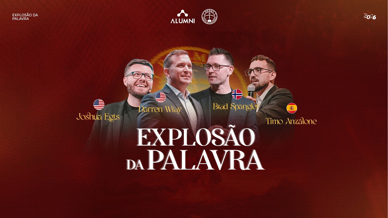 SÁBADO | EXPLOSÃO DA PALAVRA | BRAD SPANGLER E TIMO ANZALONE |14/03/2026