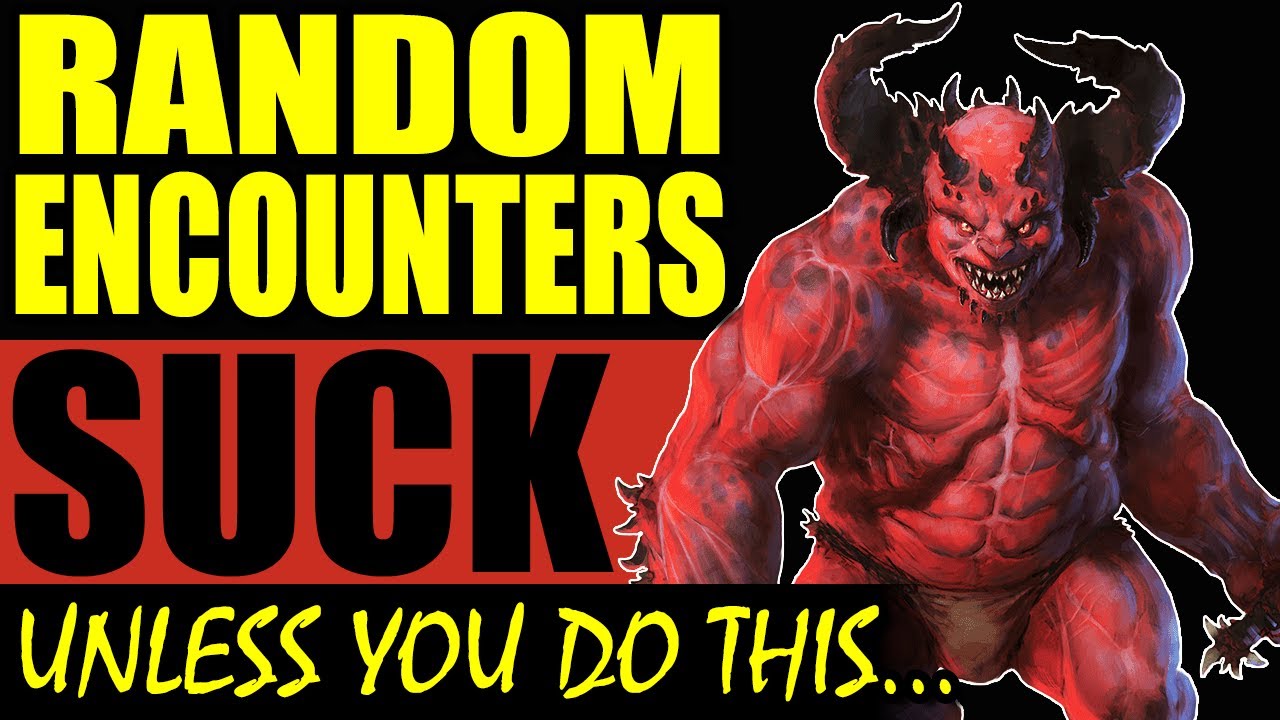 Running Random Encounters