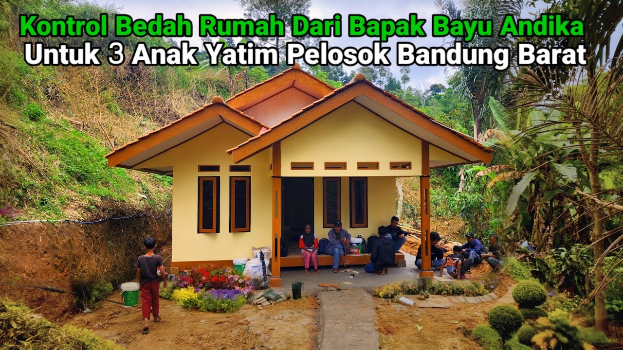 Kontrol Bedah Rumah 3 Anak Yatim Bandung Barat