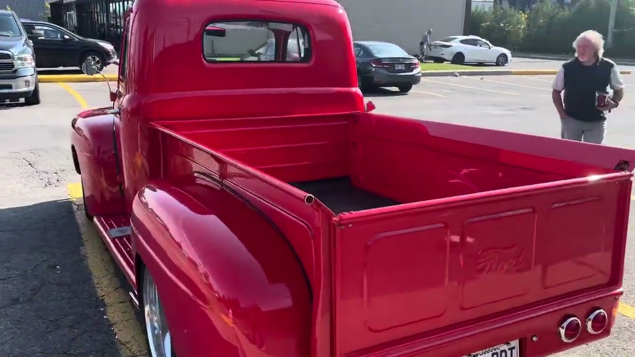Ford f1 1950 5 speed  manual a/c , fuel injected 4.6 ,all metal body looks and drives great .
