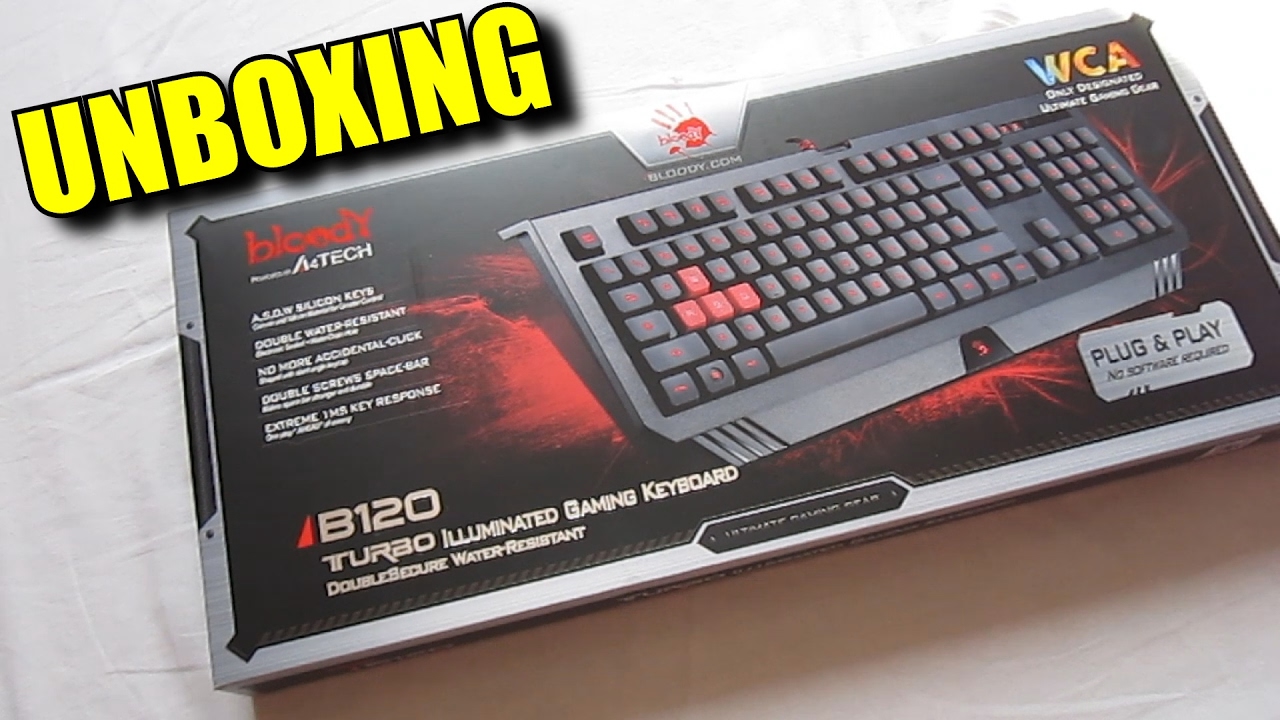 A4Tech Bloody B120 [ UNBOXING ]