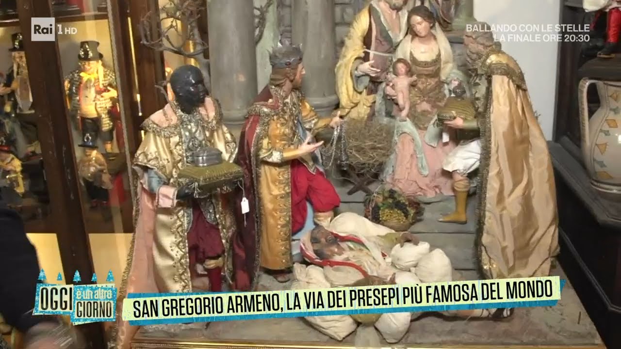 San Gregorio Armeno e la tradizione dei presepi - Oggi è un altro giorno 23/12/2022