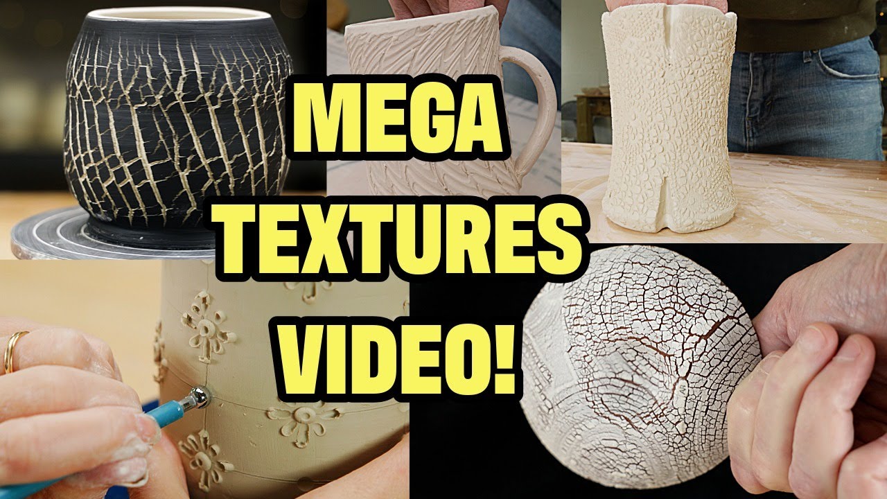 Our Best Pottery Textures of All Time! Your texture inspiration begins HERE!