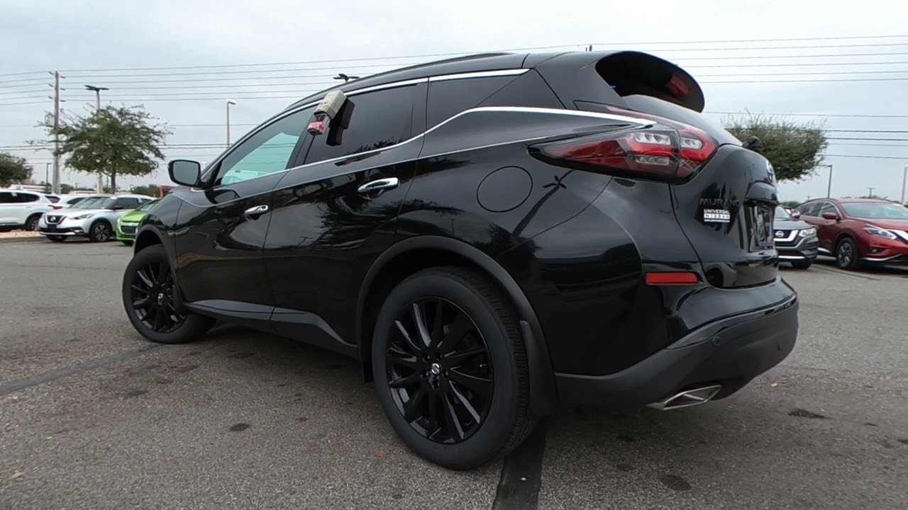 2022 Nissan Murano SV | Magnetic Black | Graphite Interior