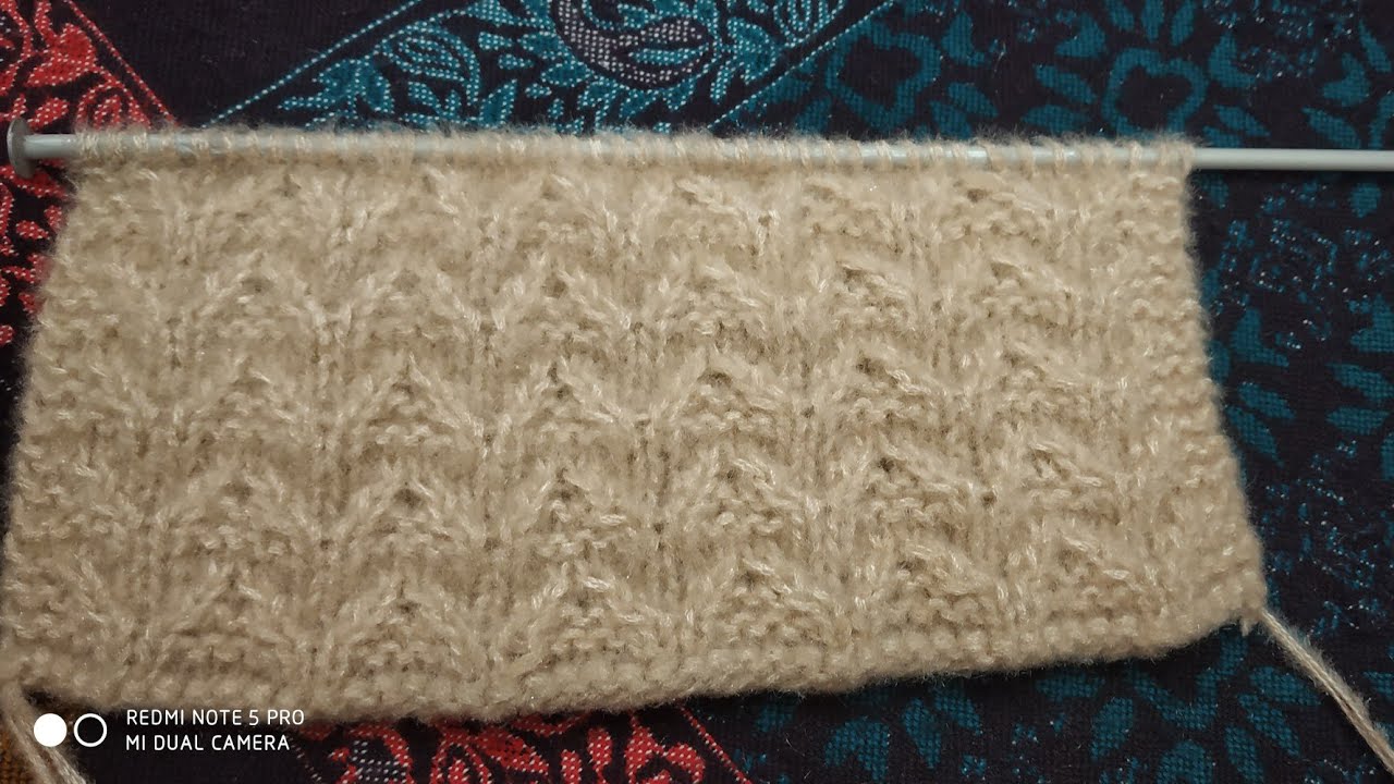 आसान बुनाई में Beautiful Design for gents Sweater Ladies Cardigan /jacket #91knitting Lesson #2018.