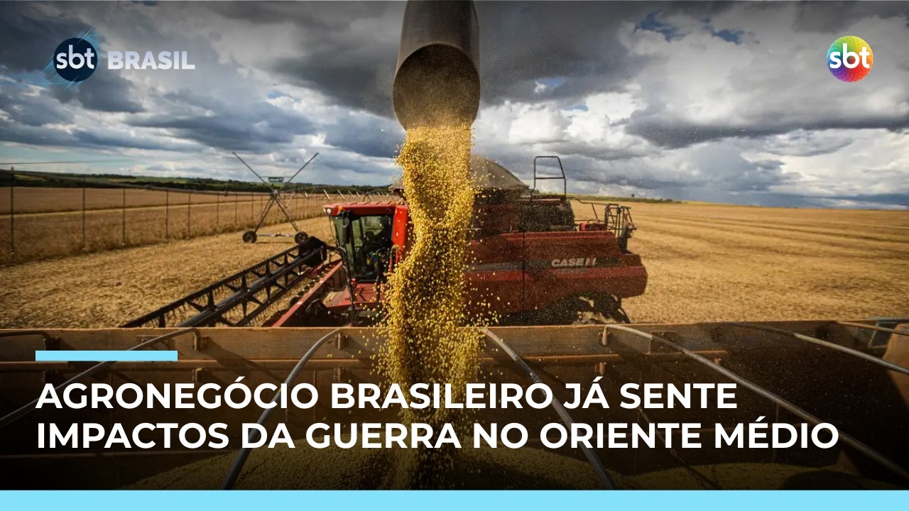 Guerra no Oriente Médio: Agronegócio brasileiro já sente impactos produção e exportação | #SBTBrasil
