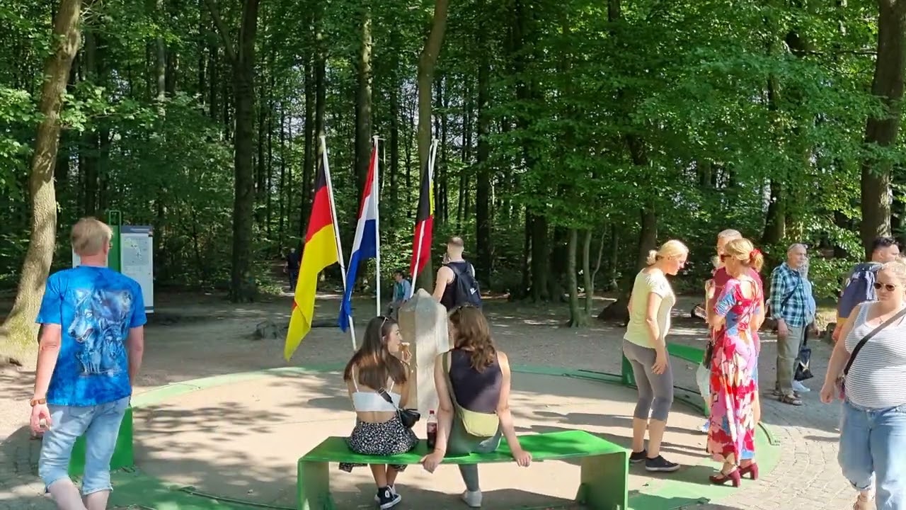 Germany - Netherland - Belgium/ The Three Country Point/ Aachen - Vaals - Li&egrave;ge