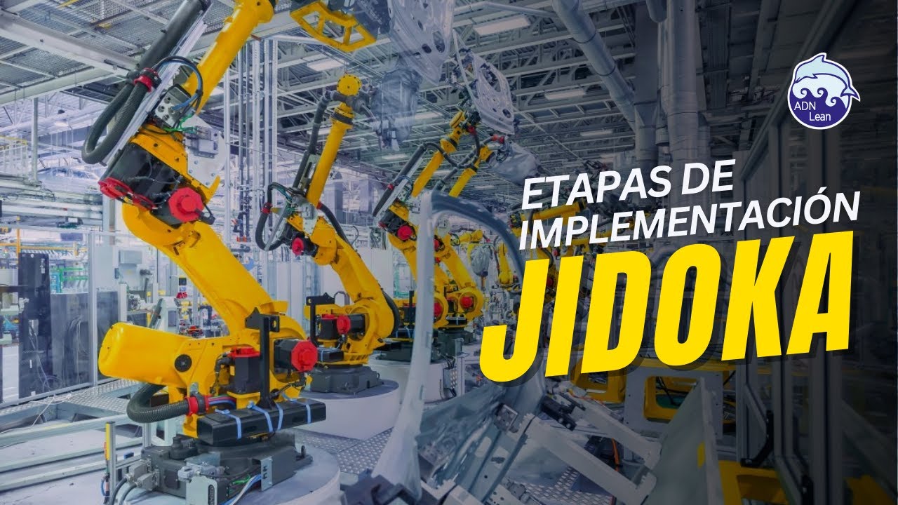 Etapas de implementaci&oacute;n Jidoka | #leanmanufacturing