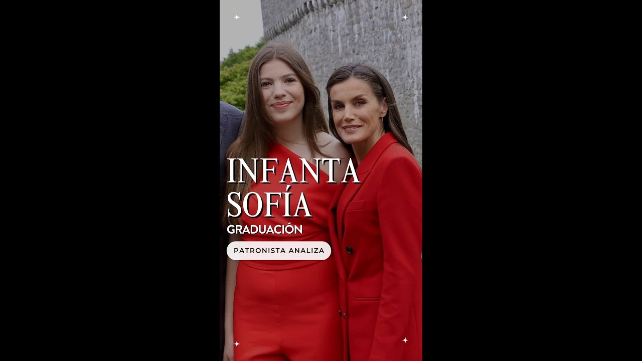 Patronista analiza el look de la Infanta Sofía en su graduación